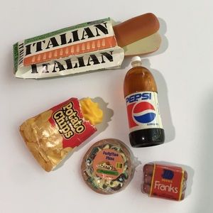 Vintage Barbie Kitchen Miniature Food
